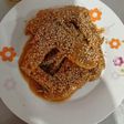 Alitas con salsa de Naranja