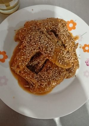 Una foto de Alitas con salsa de Naranja