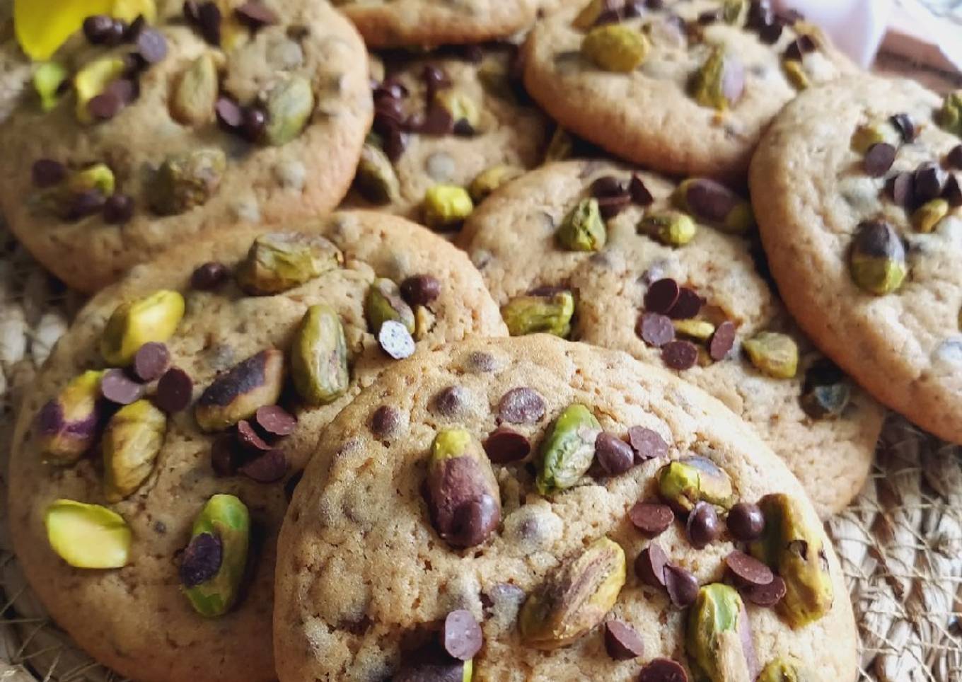 Cookies Pistaches Chocolat