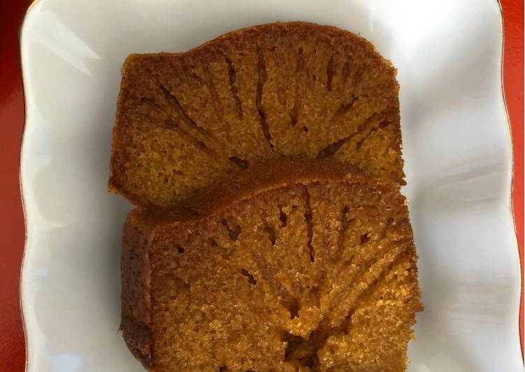 cara membuat Bolu caramel sederhana no mixer yang kenyang