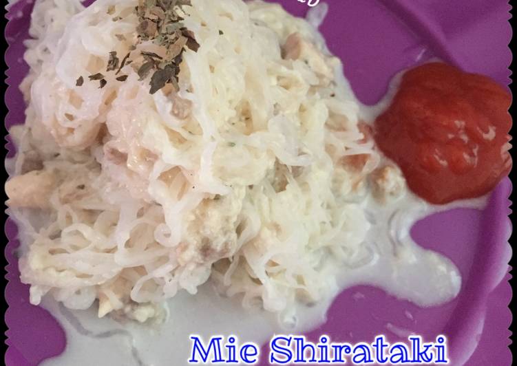 Resep Mie Shirataki Saus Carbonara yang Bisa Manjain Lidah