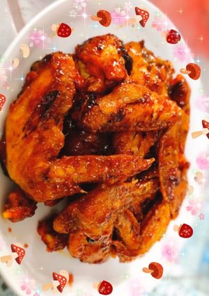 Hình của món Cánh gà chiên nước mắm.