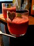 Watermelon gin cooler