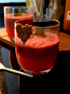 A picture of Watermelon gin cooler.