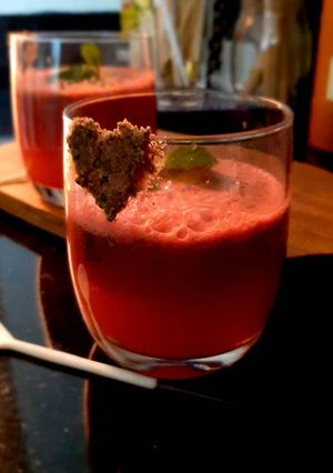 A picture of Watermelon gin cooler.