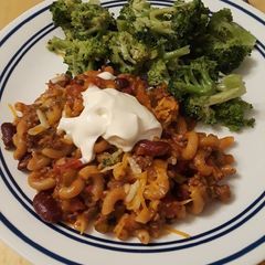 A picture of One Pot Chili Mac.