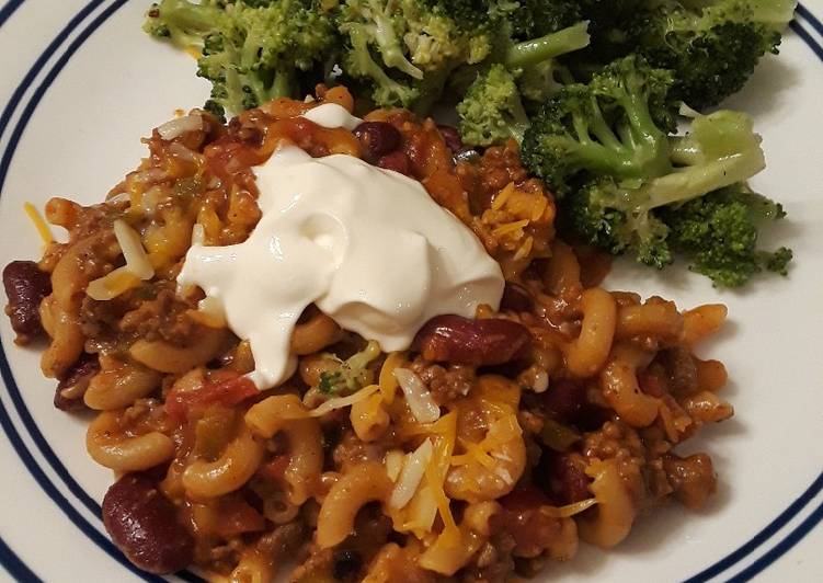 Recipe of Award-winning One Pot Chili Mac