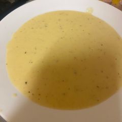 A picture of Pumpkin Soup.