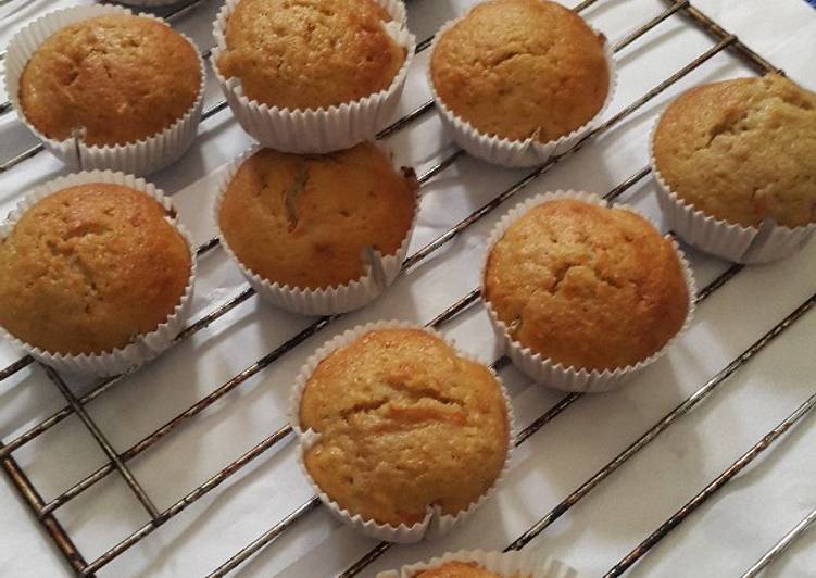 Recipe of Quick Carrot Guava Muffins