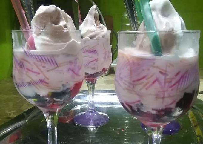 Recipe of Super Quick Homemade Ice cream faluda