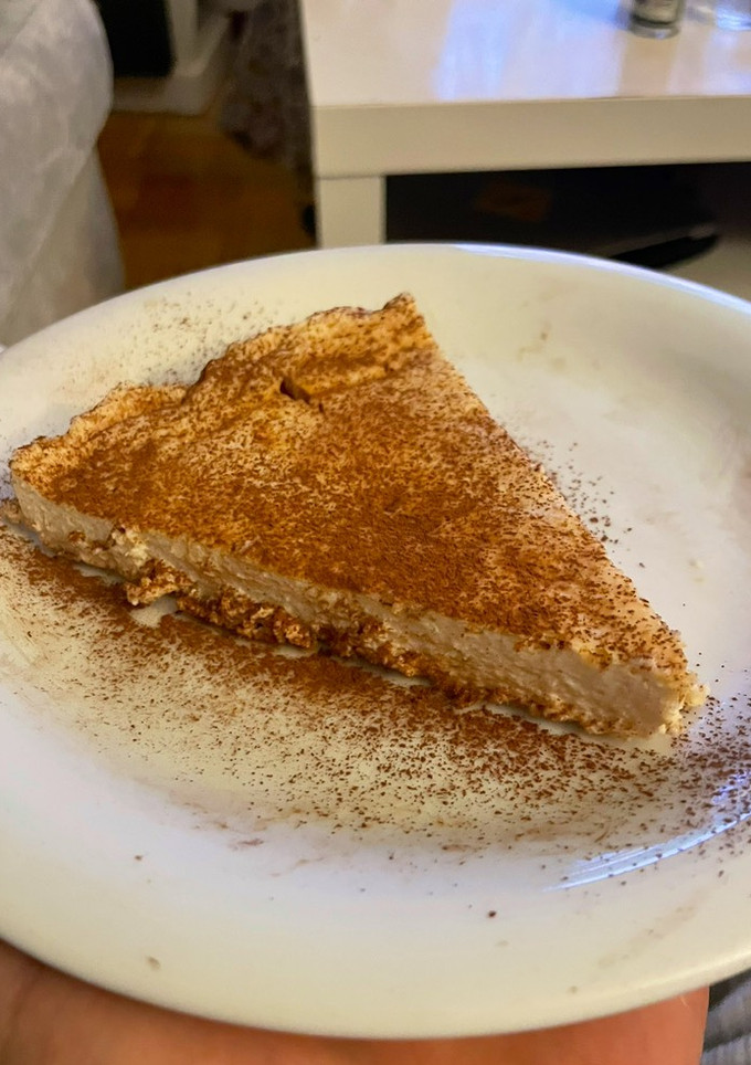 Una foto de Tarta de queso FIT
