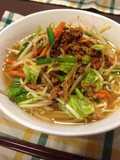 Spicy Miso Ramen with Lots of Vegetables