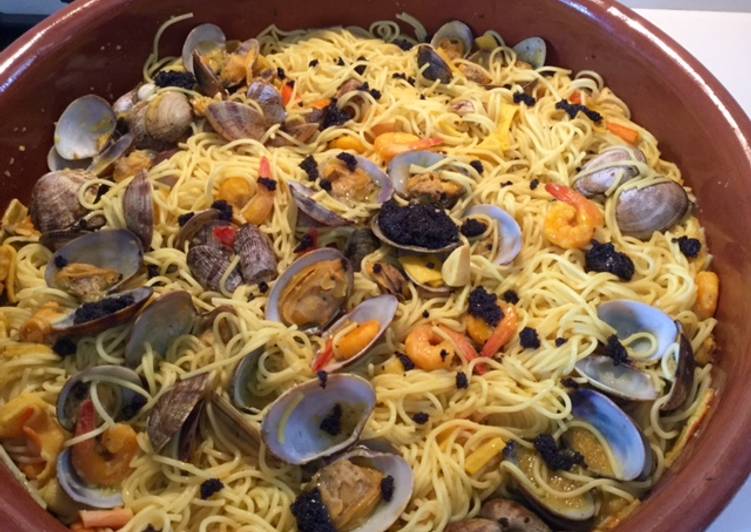 Spaguetti con almejas