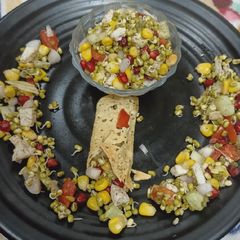 A picture of Sprouts chaat.