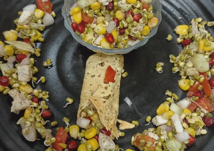 Recipe of Homemade Sprouts chaat Cooking Basics for Beginners