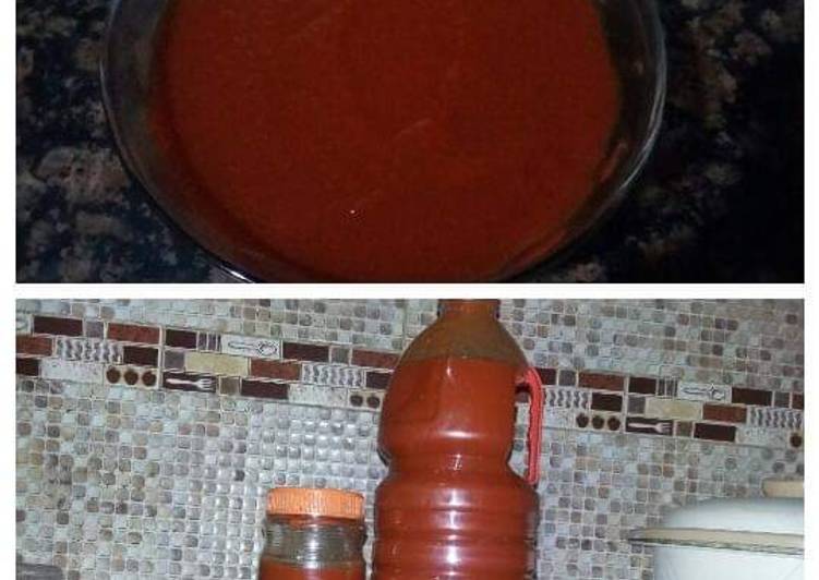 Home made ketchup
