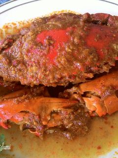 Foto resep kepiting saos tiram pedas