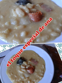 Una foto de Fabada Asturiana con mi toque