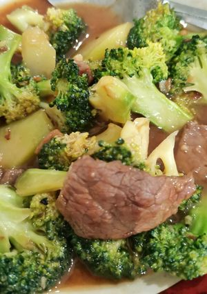 Foto resep Kailan cah Sapi