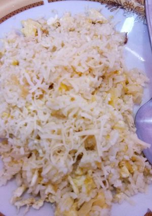 Foto resep Nasi goreng Keju (menu sarapan my baby)