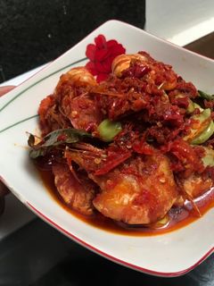 Foto resep Balado udang goreng pete