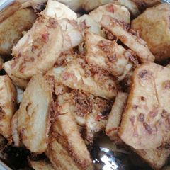 A picture of Fried Yam with Egg.