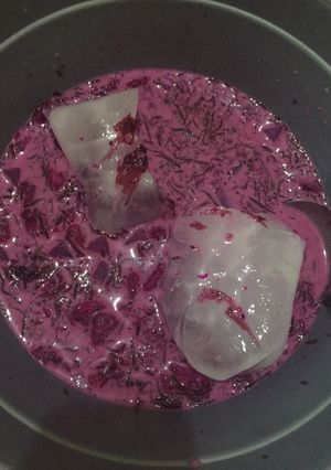Foto resep Ice buah naga