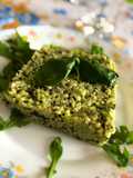 Bulgur e quinoa rossa al verde