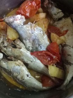 Hình của món Cá kho cà chua dứa.
