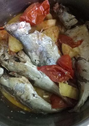 Hình của món Cá kho cà chua dứa.