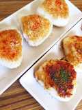 Pan-Fried Yaki Onigiri: Miso and Soy Sauce Flavors