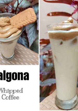 Foto resep Dalgona Whipped Coffee