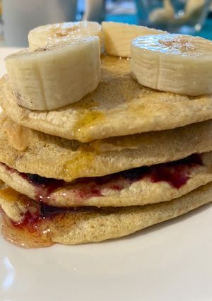 Una foto de Hotcakes avena 🥞