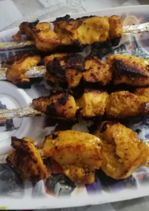 A picture of Malai tikka boti.