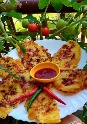 ছোলা-মুগের প্যান কেক (chola mooger pan cake recipe in Bengali) রেসিপির প্রধান ছবি
