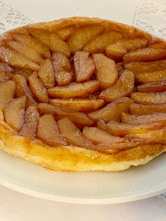 Una foto de Tarta tatin