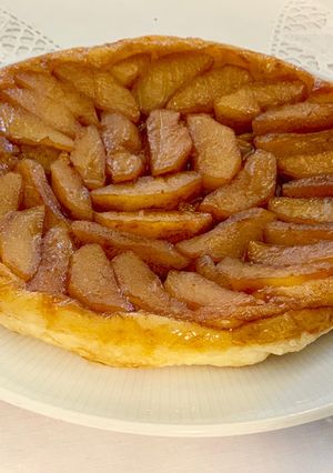 Una foto de Tarta tatin