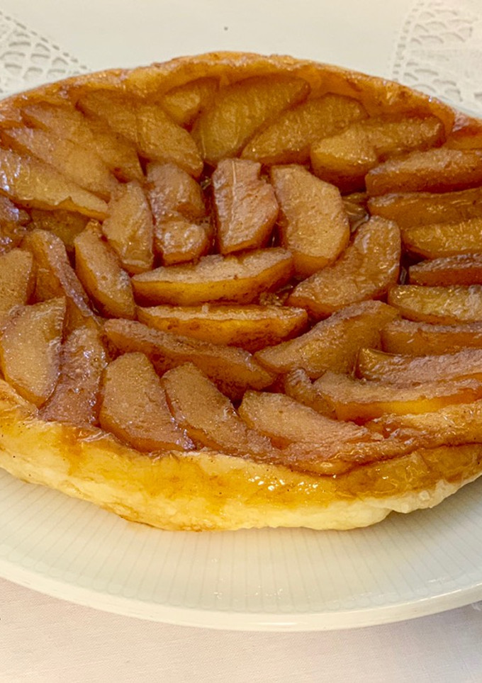 Una foto de Tarta tatin
