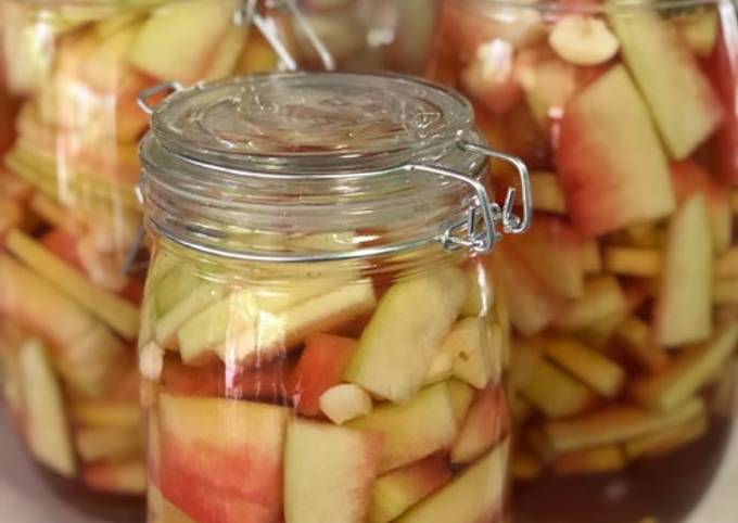 Pickled Watermelon Rind