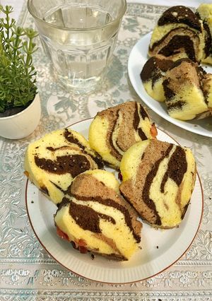 Foto resep Bolu Marmer Kukus