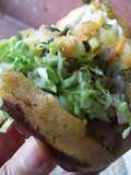 Arepa🍘 rellena de vegetales🥗🥙