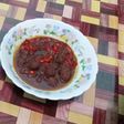 Bola-Bola Daging Pedas Manis