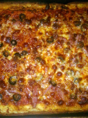 Recipe easy crispy crust pizza dough the  Makes Drooling Tasty