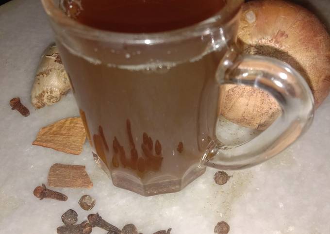 Steps to Prepare Favorite Spice onion ginger tea