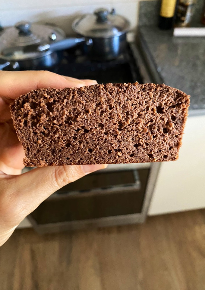 Una foto de Budín húmedo de chocolate