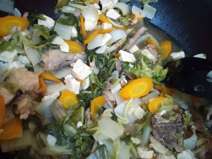 Cara Gampang Membikin Resep Tumis Ayam Tahu Sawi Putih BuKaTa yang Lezat Anti Ribet, Bisa Manjain Lidah