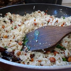 A picture of Coconut Rice.