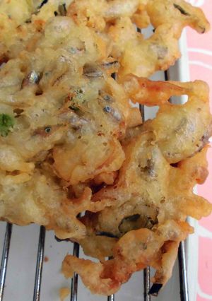 A picture of No Eggs Needed! Extra Crispy Tempura Batter That Stays Crunchy.