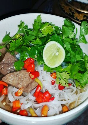Foto resep Pho soup (sup khas vietnam)