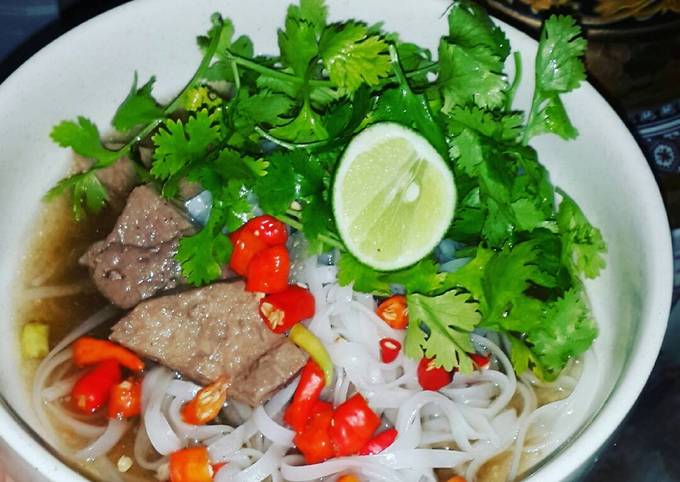 Resep Pho soup (sup khas vietnam) Anti Gagal